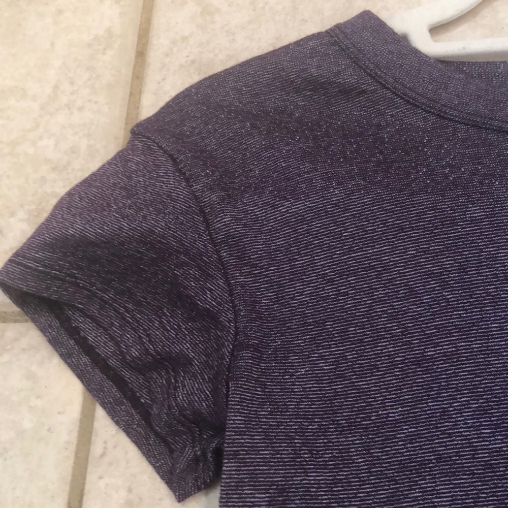 NWOT Sparkly purple Michael Stars top.